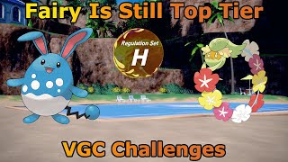 Fairy Is Still Insane And This All Fairy Type Team Proves It  Pokemon VGC Challenges [upl. by Sukhum311]