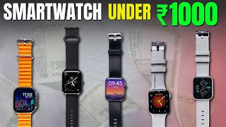 Top 5 Best Smartwatch Under 1000 With Amoled amp Premium Build⚡️Best Smartwatch Under 1000 in 2024🔥 [upl. by Nace]