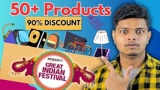 90 OFF Deals in Amazon Great Indian Festival Sale  Best Deals Today [upl. by Weinman]