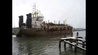 Newhaven Harbour  Dredging the Harbour  2009 [upl. by Ariat]