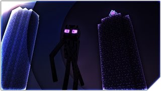 ENDERMAN LIFE  Minecraft Animation  Part 1 amp 2 [upl. by Iv]