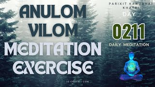 Boost Lung Health amp Vitality Deep Breathing with Anulom Vilom  Day 211 AVME [upl. by Emili]