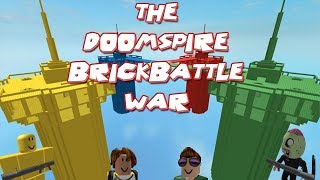 The Doomspire Brickbattle War  ROBLOX [upl. by Aimas]