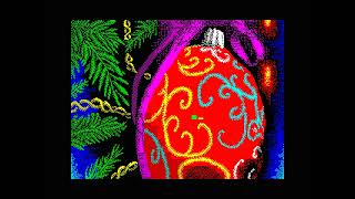 Koledy 2023  Christmas demo by Polish ZX All Stars for ZX Spectrum English scroll text [upl. by Acherman801]