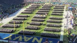 Army Navy Game 2022 Navy Brigade Marchon [upl. by Igenia118]