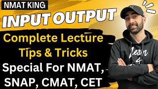 Input Output  Complete Lecture  Logical Reasoning  Input Output [upl. by Enyleuqcaj462]