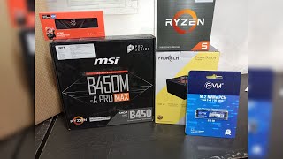 Rs 28000 AMD Ryzen 5 5600G PC Build  AMD Budget PC Build  Oct24  Hindi  Bhopal [upl. by Azirb]