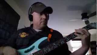 Cover  Hordes of Locusts  Joe Satriani  Ibanez Seafoam Green Jem [upl. by Ariat961]