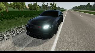 CUTTING UP IN A CHRYSLER 300 HELLCAT REDEYE 200MPHBeamNG drive [upl. by Eyahs]