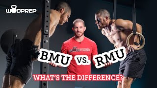 Ring Muscle Ups vs Bar Muscle Ups Slow Motion Comparison [upl. by Iramaj]