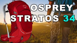 Review Tas Gunung Osprey Stratos 34 [upl. by Netloc]