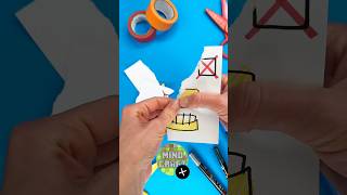 Try to Repeat 😱 Amazing Paper Craft Trick with Letter C by Alphabet Lore alphabetlore papercraft [upl. by Percy]