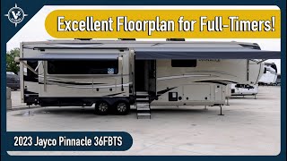 2023 Jayco Pinnacle 36FBTS  Hey FullTimers This Is For You [upl. by Nurat]