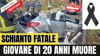 Binago giovane di 20 anni muore in un tragico schianto contro un camion [upl. by Yanal]