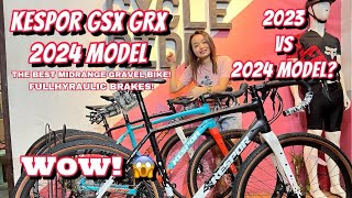 Kespor GSX GRX Gravel Bike 2024 Model vs 2023 Model  Bike check  DJ CYCLE RIDE BIKE SHOP [upl. by Irtimed]