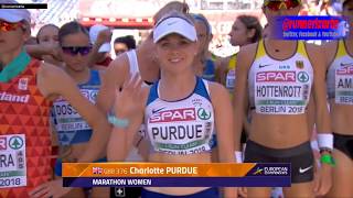 Europeos Atletismo 2018 Aire Libre Maratón Femenino y Masculino tele [upl. by Votaw]