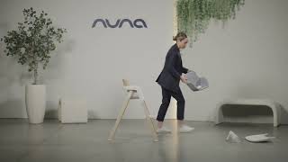 Nuna BRYN High Chair  Disassembly Video [upl. by Kinelski]