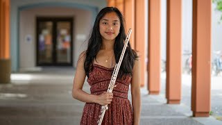 Junior Recital Annamarie Basco flute [upl. by Esaele105]