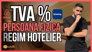 TVA pentru inchiriere in Regim Hotelier 💸🏘️ [upl. by Lafleur193]