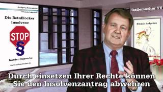 Insolvenzantrag abwehren [upl. by Mattie]