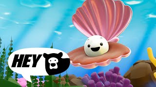 Hey Bear Sensory  Under The Sea  Relaxing animation Sleep Video Baby Sensory [upl. by Oiuqise]