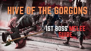 New World Hive of the Gorgons 1st Boss Melee Guide [upl. by Riesman]