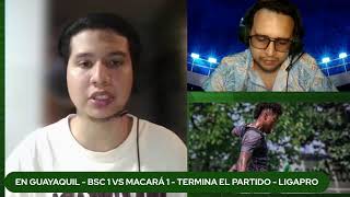 EN VIVO  BARCELONA SC VS MACARÁ  Liga Pro  Modo radio [upl. by Laeahcim982]