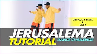 Jerusalema Dance Tutorial  Step by step [upl. by Laing]