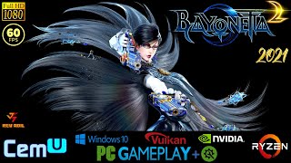 CEMU Bayonetta 2 PC Gameplay  Full Playable  WiiU Emulator  2021 Latest  1080p 60fps  Settings [upl. by Durst]