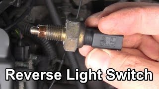 Reverse Light Switch  Removal and Testing [upl. by Ynoyrb]