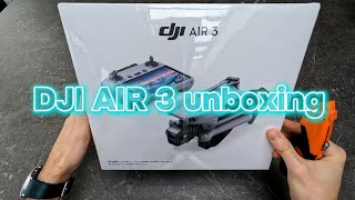 DJI Air 3 unboxing amp Quick comparison to Mavic Mini [upl. by Solberg]