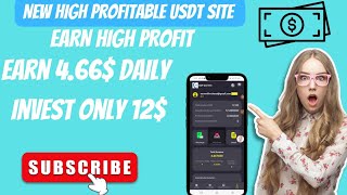 New high profitable usdt quantification site  Earn daily Withdraw daily instant withdraw money [upl. by Leeland]