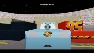 Cars 3 Lightning mcqueen crash But with the early audio But pitched And Roblox [upl. by Attennod]