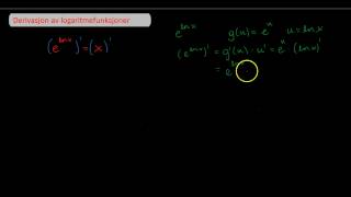 R1 Derivasjon av logaritmefunksjonen [upl. by Airec]