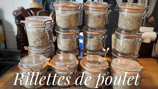 MES RILLETTES DE POULET [upl. by Laius]