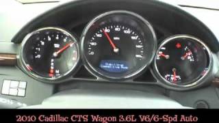 2010 Cadillac CTS Wagon 060 MPH [upl. by Parent]