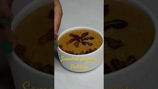 Semolina Pudding with Jaggery and Coconut Milk recipe shorts [upl. by Etnovert]