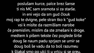 Zlatan Čordić Zlatko  KO  Besedilo [upl. by Leikeze64]