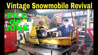 Can We Save This Junk 1967 Ski Doo Snowmobile [upl. by Griseldis96]