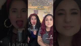 LA AMIGA INTENSA EN EL KARAOKE  CLÁVAME TU AMOR [upl. by Nitsirk717]