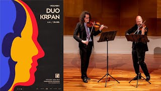 VIOLINSKI DUO KRPAN  Anđelko i Martin Krpan violina [upl. by Ahtanoj663]