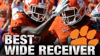 Clemson Football Top 5 Wide Receivers Of All Time [upl. by Arlana751]