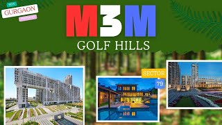 M3M GOLF HILLS  Sector 79  Gurgaon Haryana  newgurgaonpropmart m3mnewproject luxury [upl. by Rebliw572]