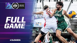 Japan 🇯🇵 vs Australia 🇦🇺  Men Full Game  FIBA 3x3 Asia Cup 2024  3x3 Basketball [upl. by Windzer]