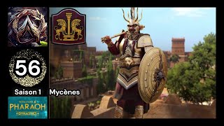 13 56 Agamemnon s approche de la victoire ULTIME   Mycènes  Total War PHARAOH DYNASTIES [upl. by Ayana601]