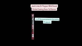 Jack Links Dr Pepper Wild Snack Sticks Coming Soon to Stores [upl. by Vaclav]