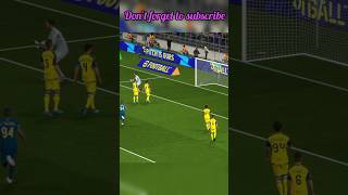 Al Nassr Team Goal otavio brozovic alnassr efootball shorts [upl. by Htinnek]