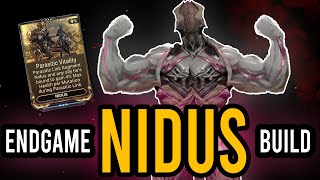 Ultimate Nidus Prime Build  Parastic Vitality Warframe [upl. by Gerc]