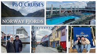 PampO Cruise BRITANNIA  Norway Fjords VLOG [upl. by Llirrehs430]