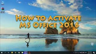 👍 How to activate Microsoft Office 2016  2013  MS Office 2016 ඇක්ටිවෙට් කරමු  AampE Tv [upl. by Airol619]